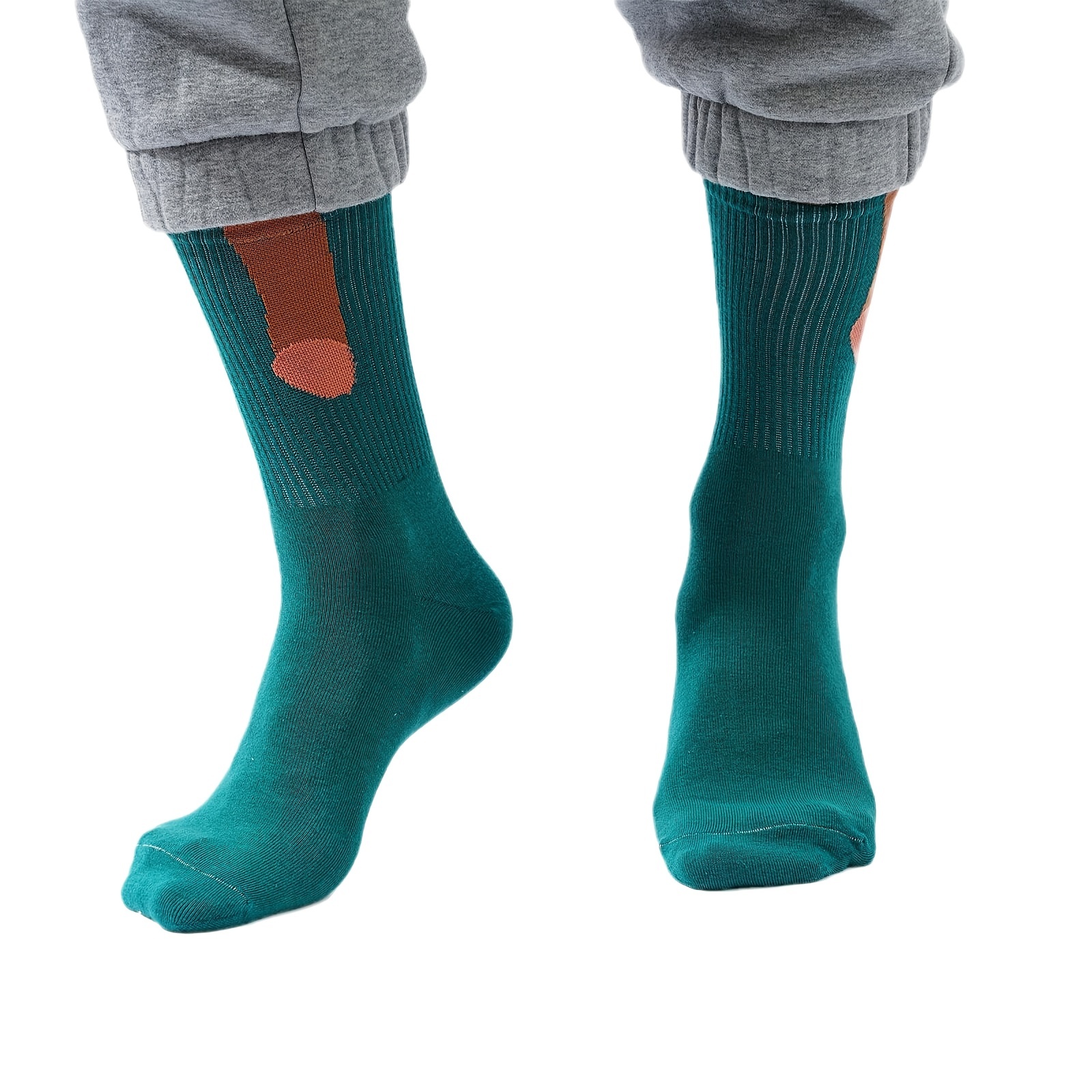 Men's Breathable Sweat Socks Toe Socks Novelty Socks Sports - Temu Canada