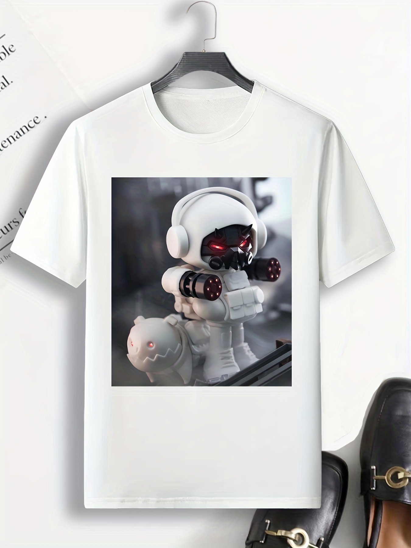 Louis Vuitton Astronaut T-shirt White, Men's Fashion, Tops & Sets