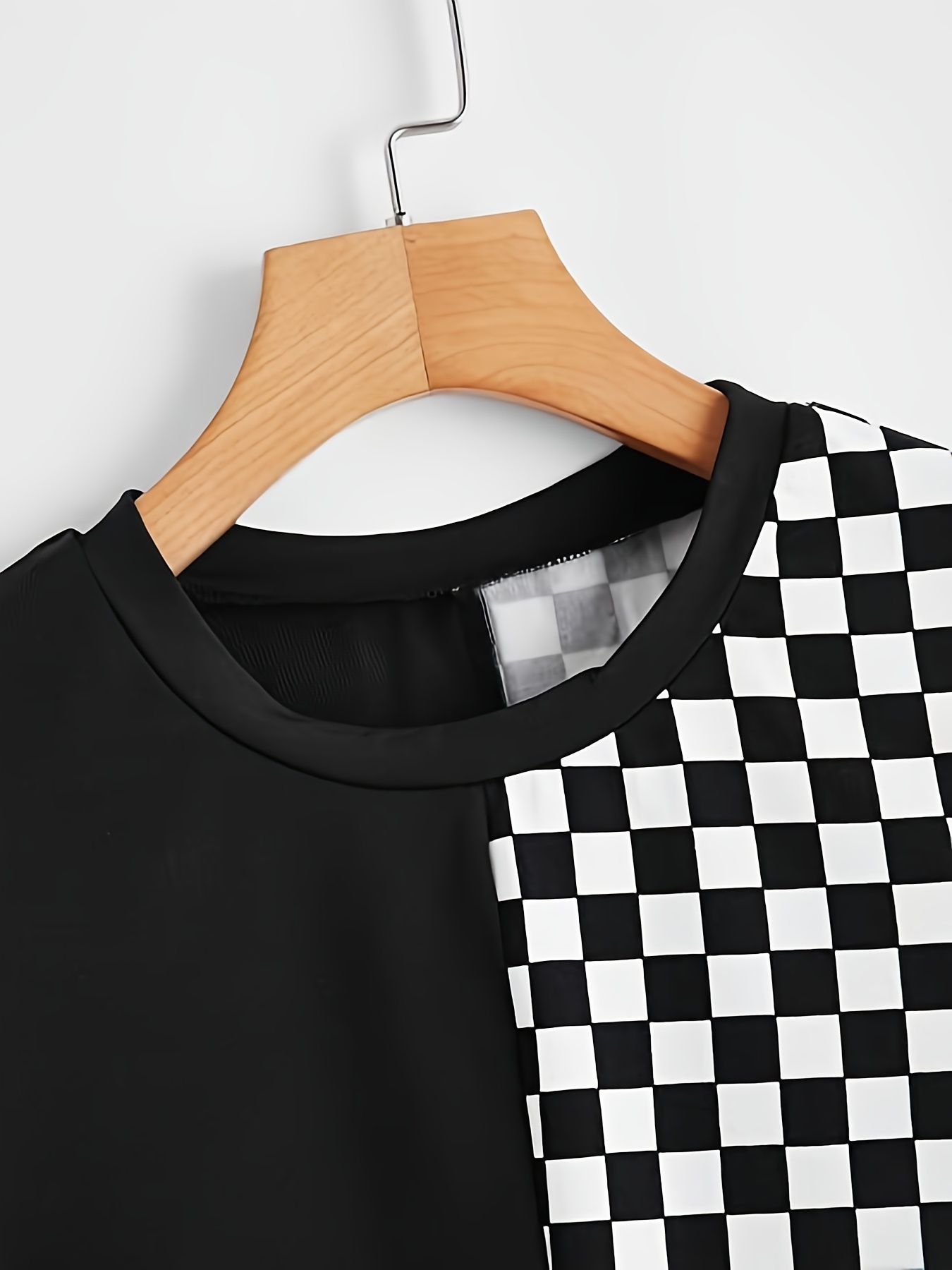 Checkerboard t cheap shirt womens