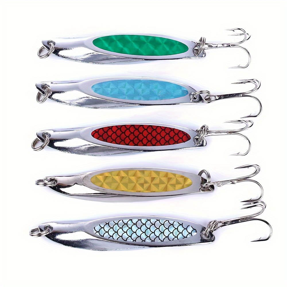 Fishing spoon lures