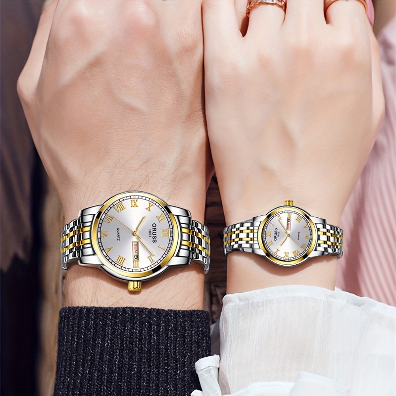 Montre couple online luxe