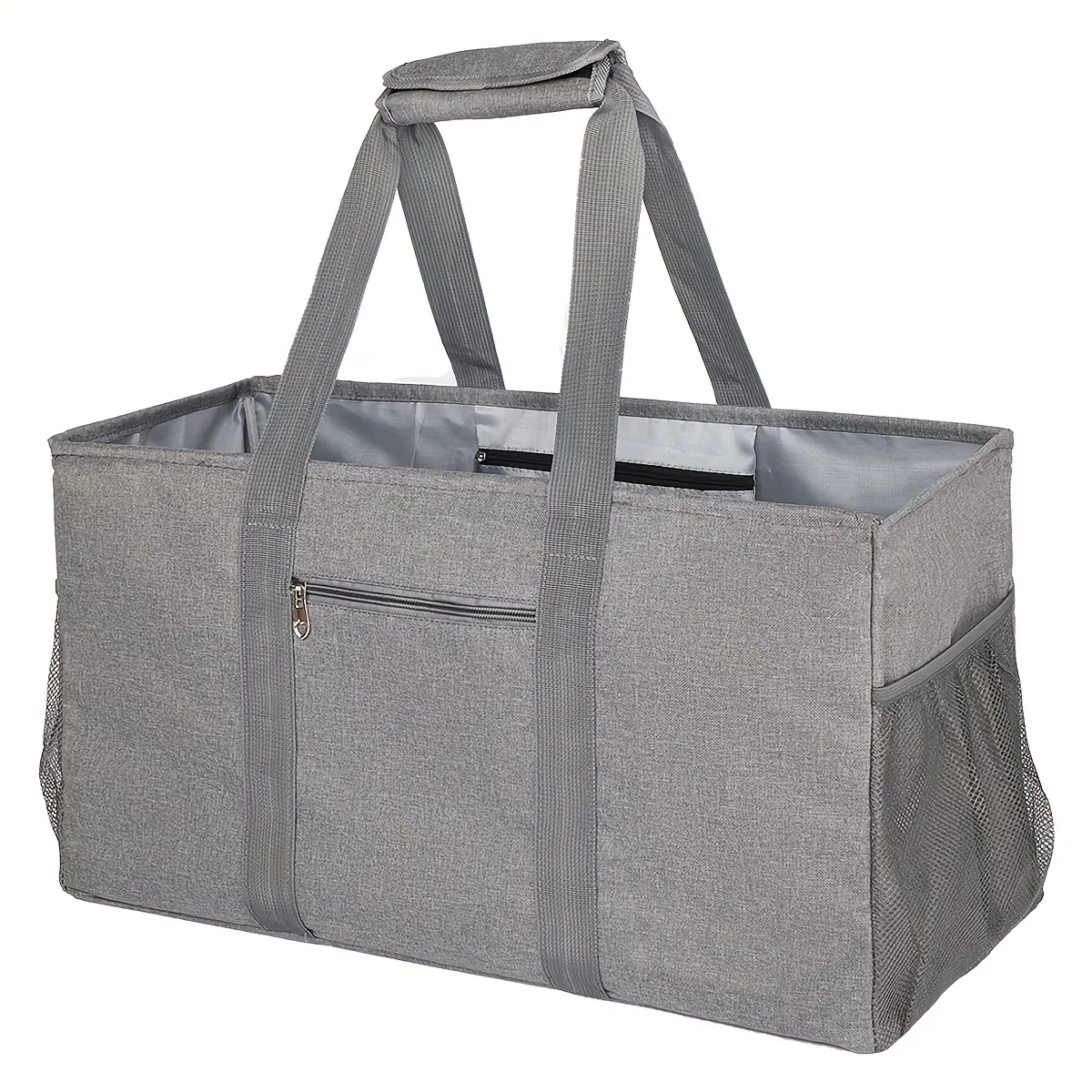 Insulated Large Utility Tote Bag For Beach, Camping, And Picnics