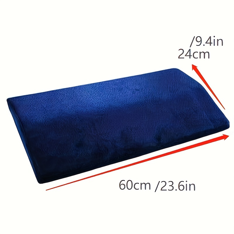 COMFILIFE Memory Foam Lumbar Support Back Pillow Navy R-LU-NVY