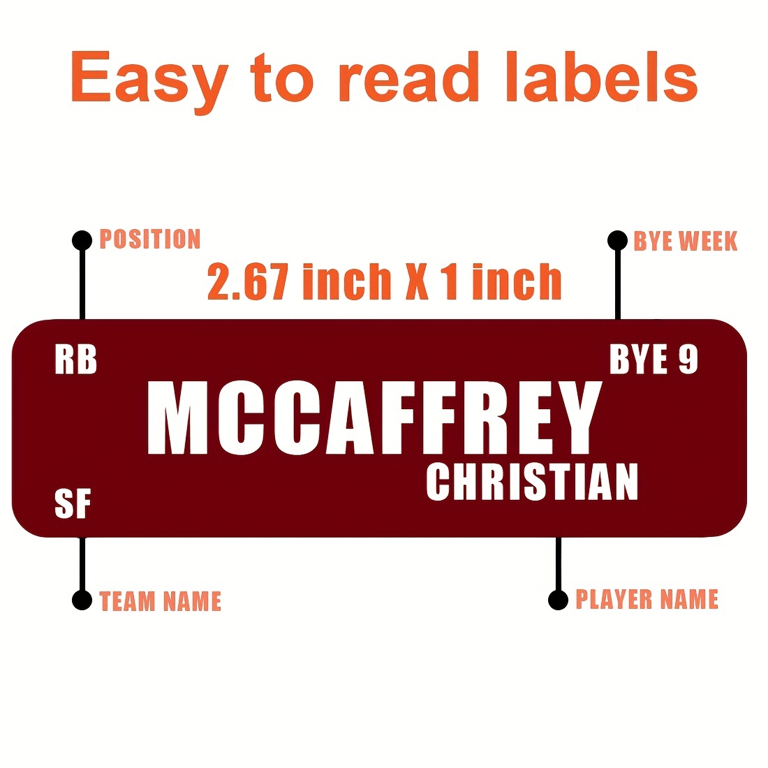 - Fantasy Football Draft Boards and Player Label Kits