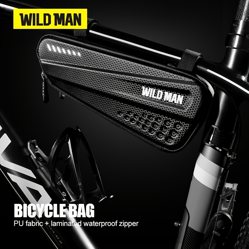 Bolsa Impermeable Manillar Bicicleta Wild Man Bolsa - Temu