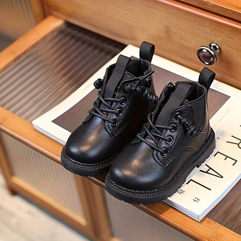 Kids boys black on sale boots