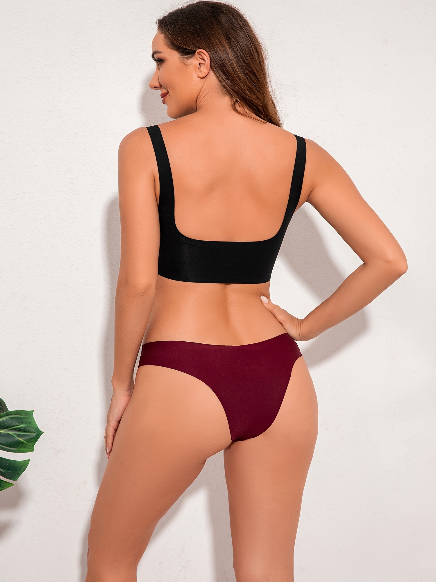  Pink Cherry Seamless Thongs for Women Sexy Women's underwear  Panties Underwear Women Pack for Girl : Clothing, Shoes & Jewelry
