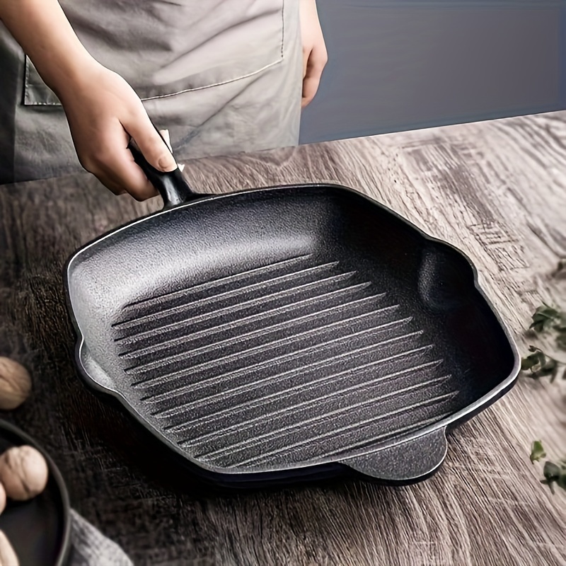 Frying Pan, Large Steak Frying Pan, Thickened Cast Iron Pan,new