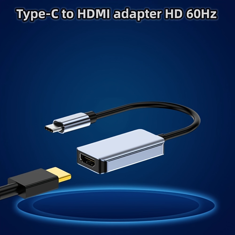 Adaptador USB C a HDMI para teléfono a TV, Hub Android, adaptador  multipuerto USB-C digital AV, convertidor tipo C a HDMI a adaptador de  teléfono para
