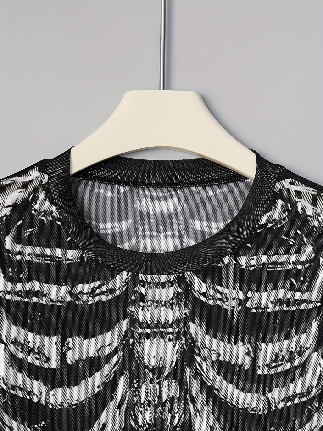 Saint laurent 2024 skeleton shirt