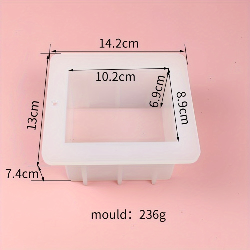 soap molds 4 inch silicone loaf