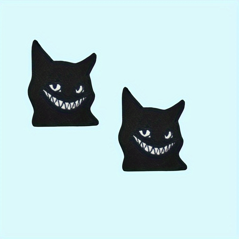 Funny Cat Creative And Novel Morale Patches Embroidered - Temu