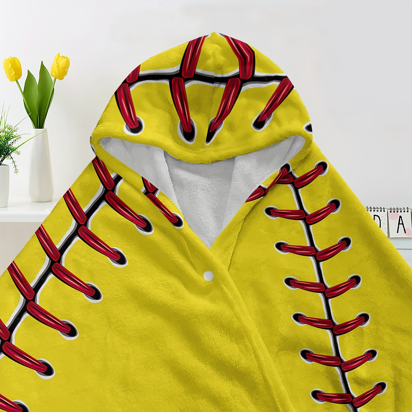 Baseball best sale hooded blanket