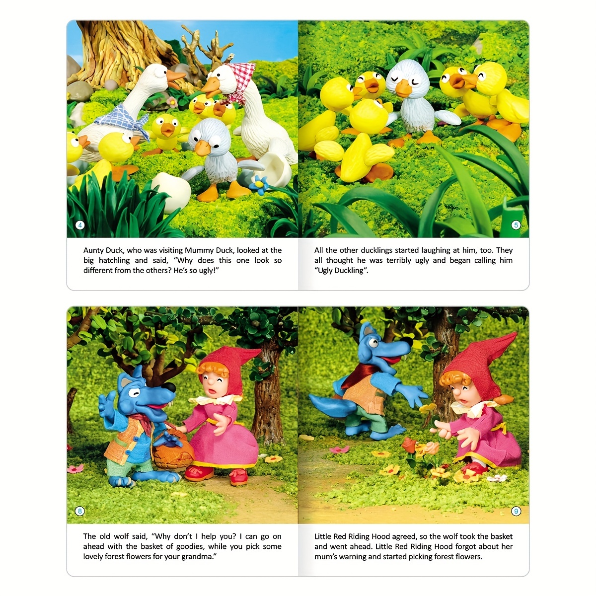 24pages Fairy Tale Book Ugly Ducking - Temu