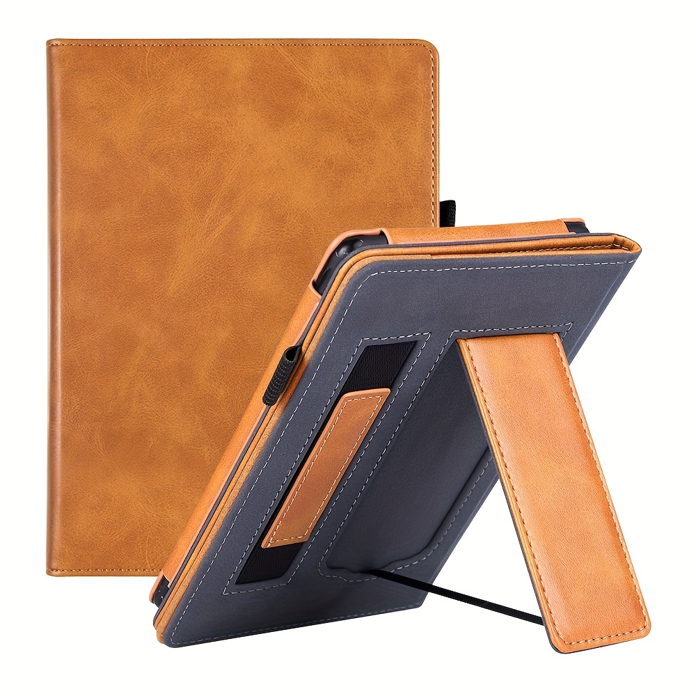 Kindle Paperwhite 2021 Case Durable Pu Leather Cover Auto - Temu