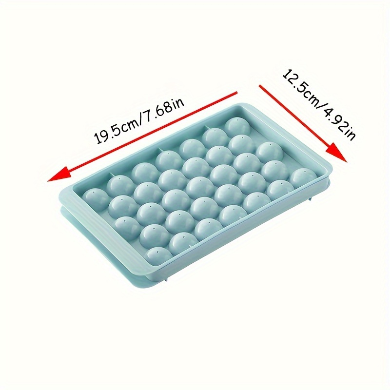1pc Ice Cube Tray, 160 Grids Silicone Fruit Ice Cube Maker, DIY Small  Square Ice Cube Mold, Kitchen Essential