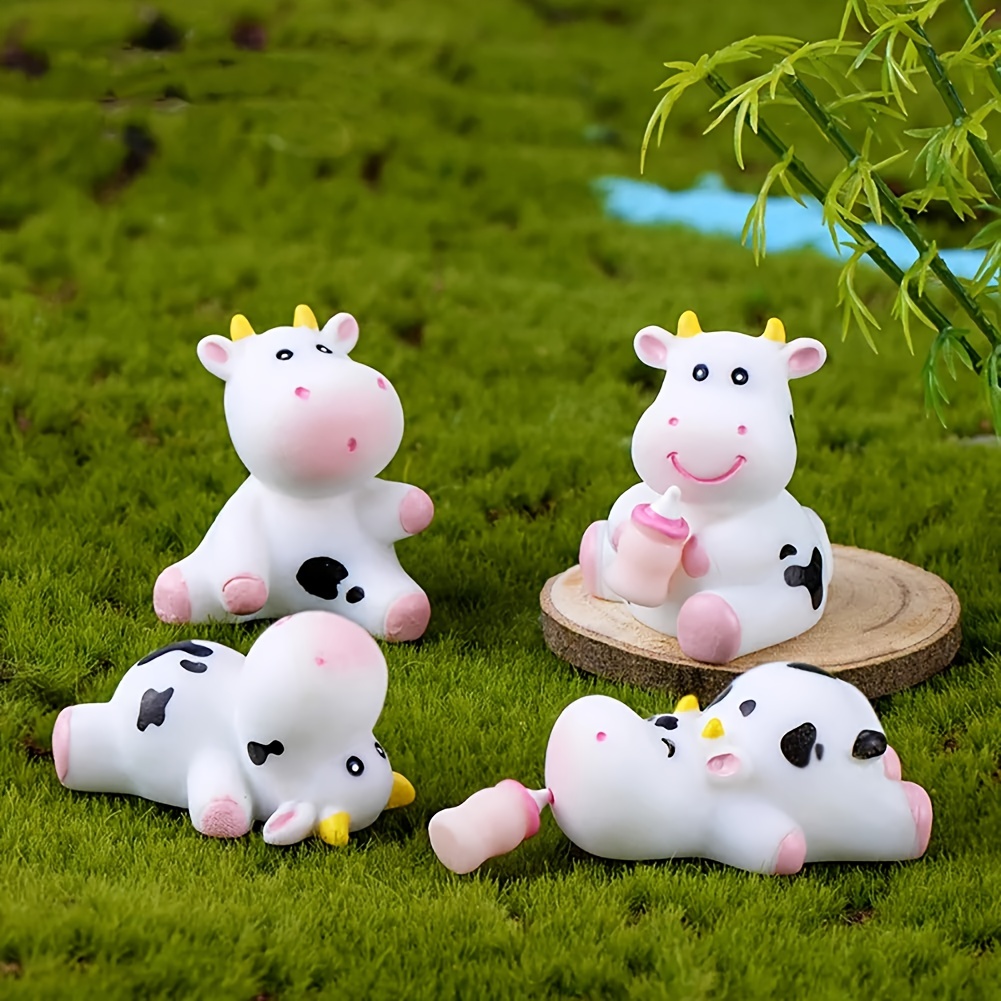 Cute Cow Cake Toppers Layered Graphic by Ideart Creative Studio