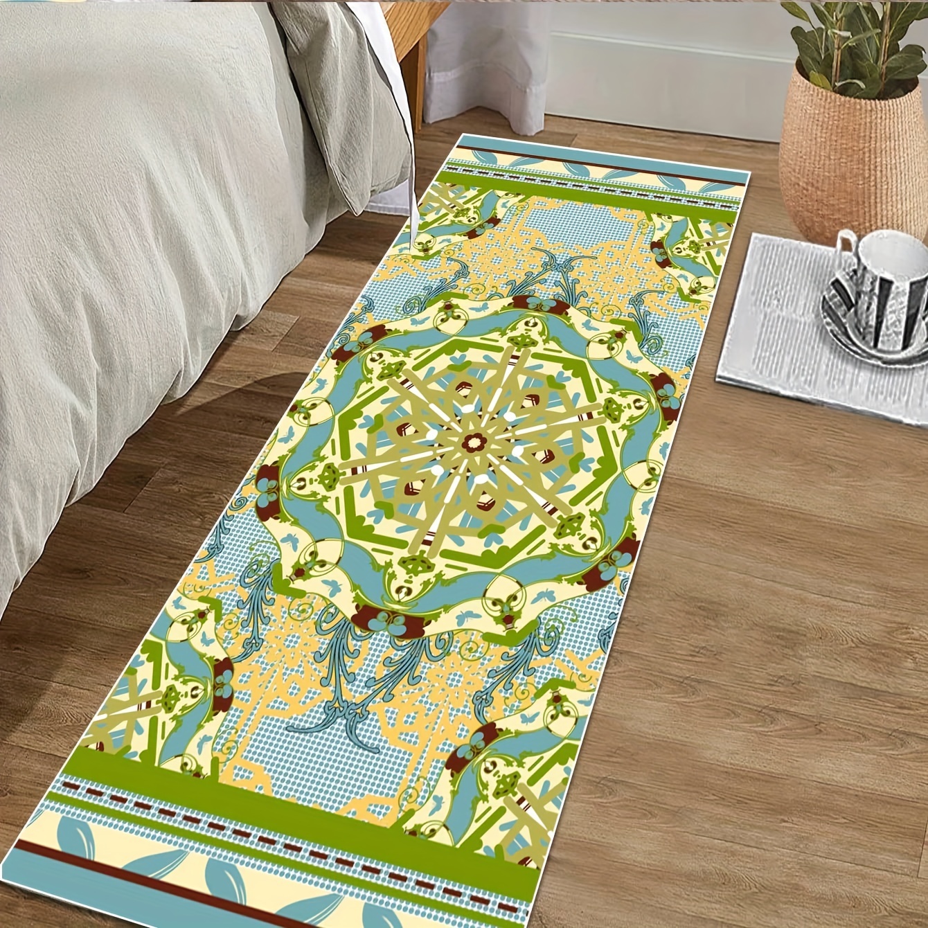 Luxury Outdoor Indoor Area Rug Anti slip Vintage Boho - Temu