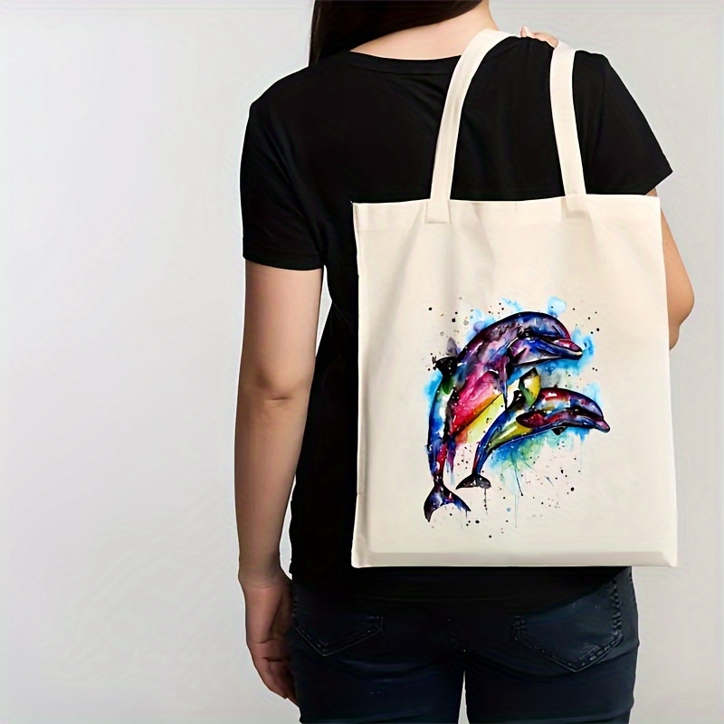 Buy Simple Shopping Bag Printed Tote Bag Shoulder Bag Handbag