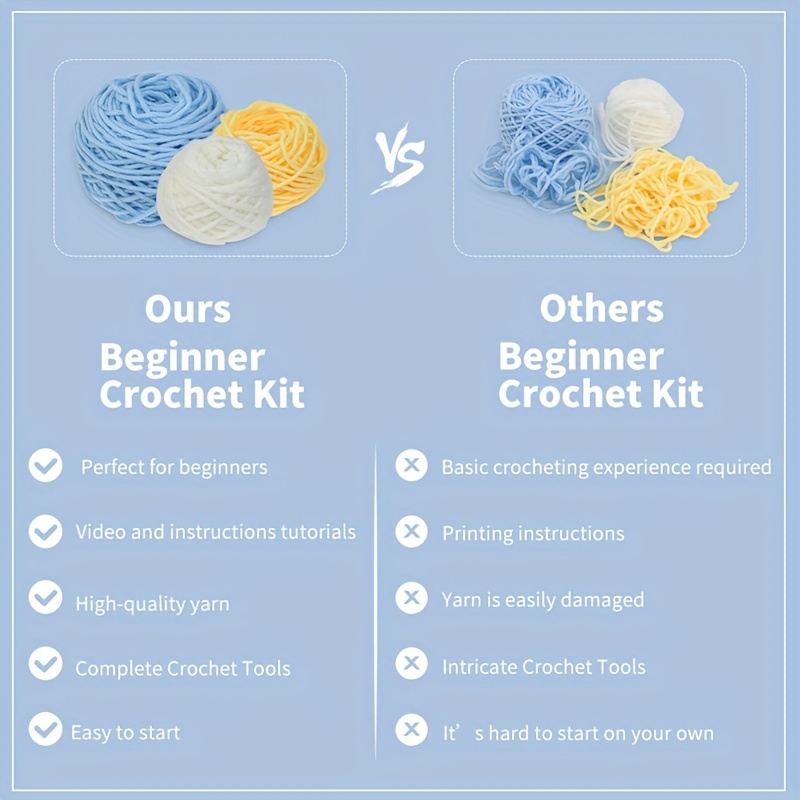 1 - 4 Basic Crochet Supplies for Beginners to Get Started Today 