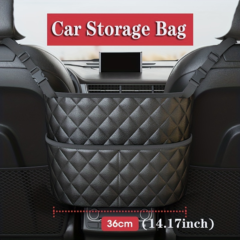 Wallet Handbag Car Supplies Storage Between Car Seats Car - Temu