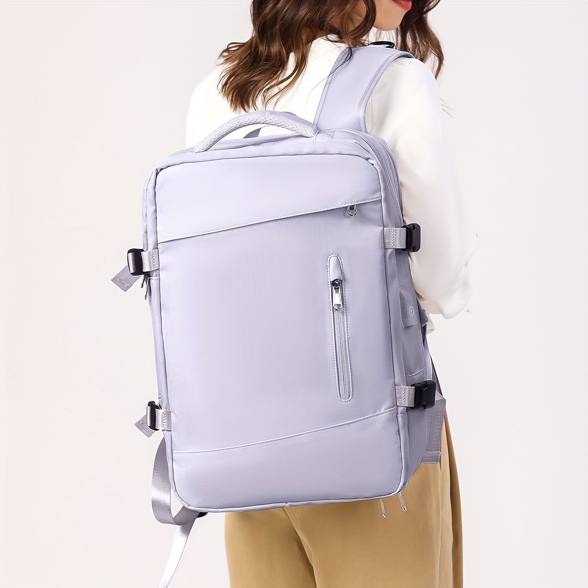 For Spirit Airlines - Bolsa de viaje plegable para llevar en el equipaje,  bolsa deportiva de fin de semana durante la noche para mujeres y niñas,  1112