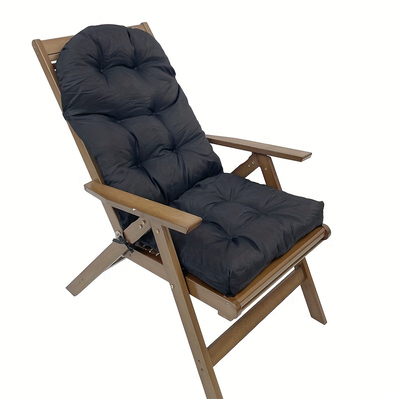 Integrated High back Chair Cushion Folding Chair Cushion For - Temu