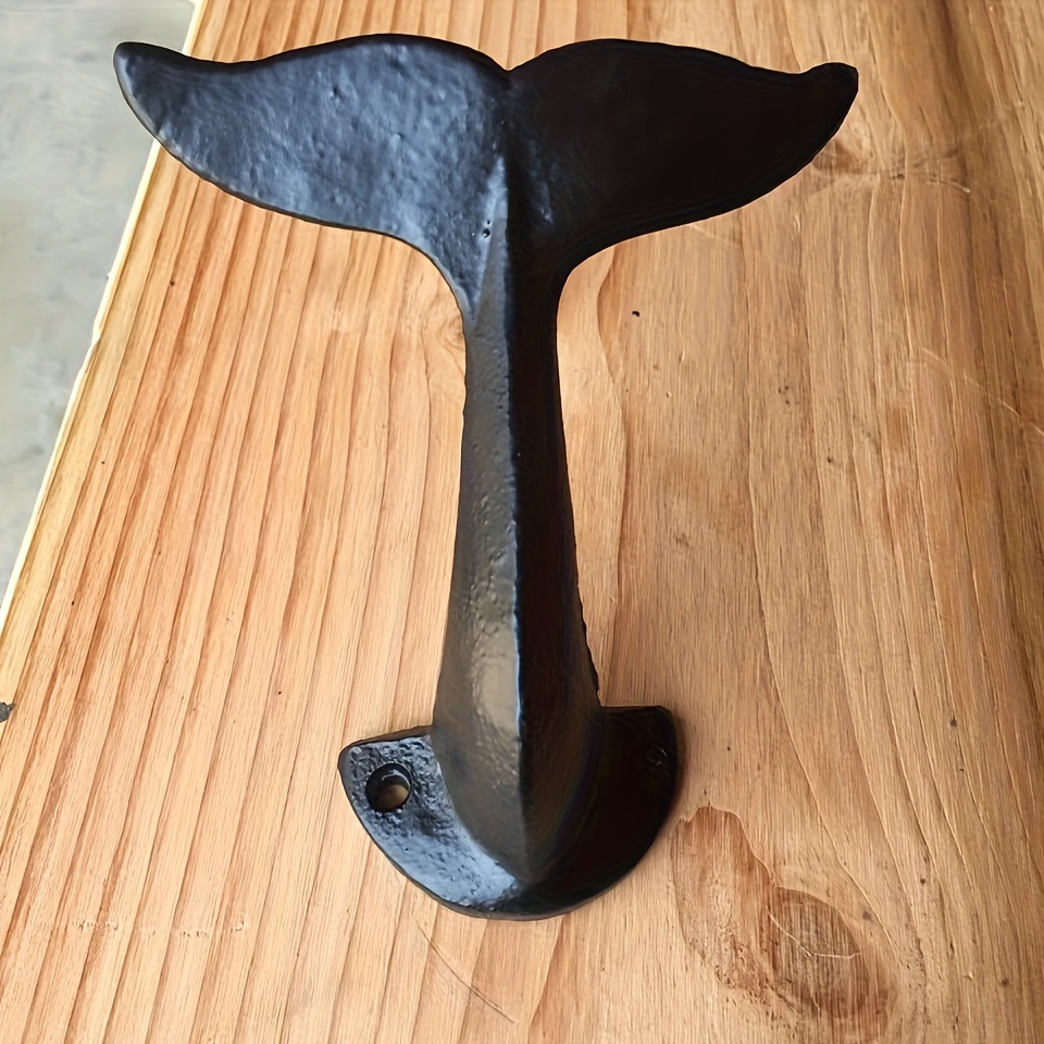 Nail in Wall Hook Decorative Wall Hook In Cast Iron Whale - Temu