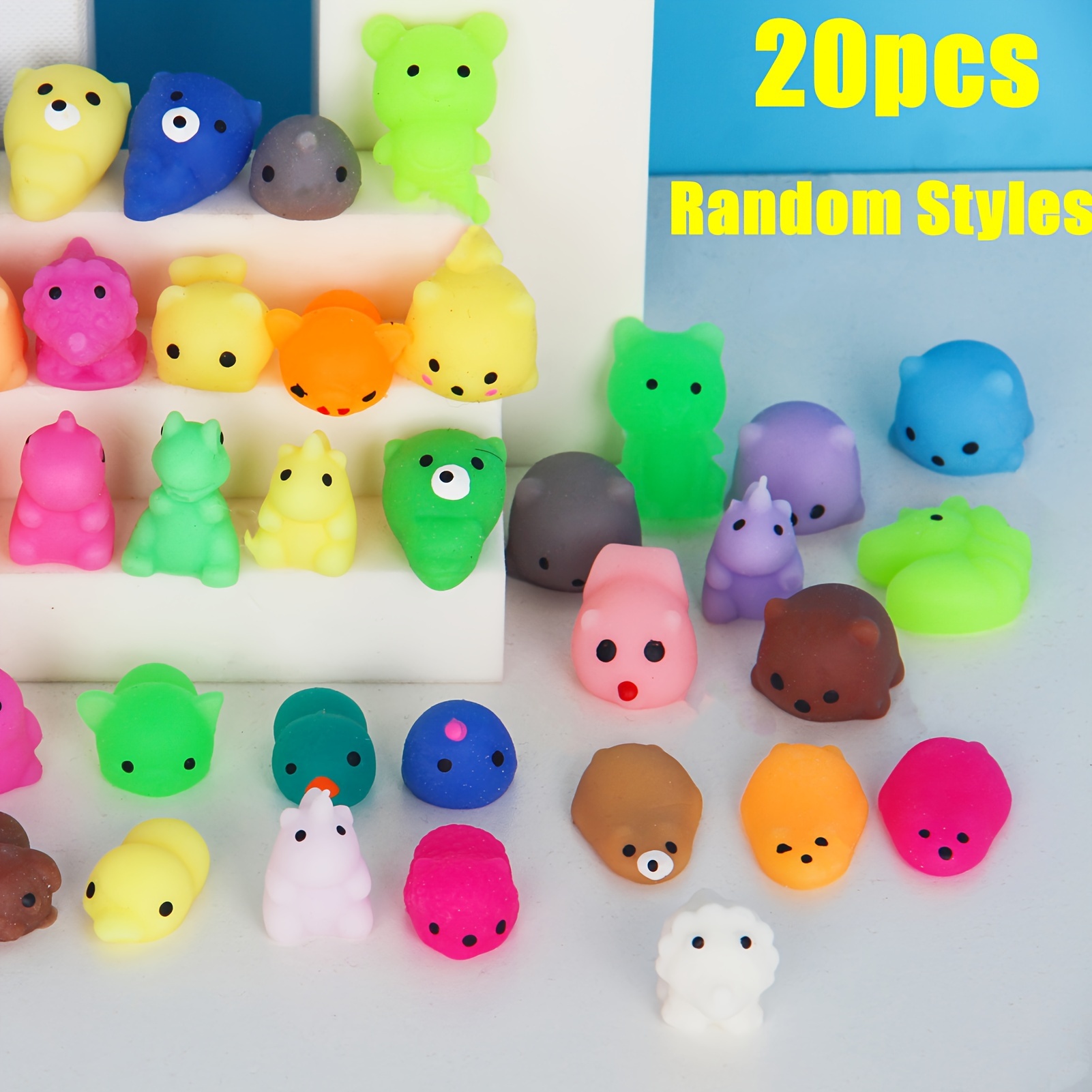 Mini Squishy Toys Kids Party Favors Random Animals Mini - Temu