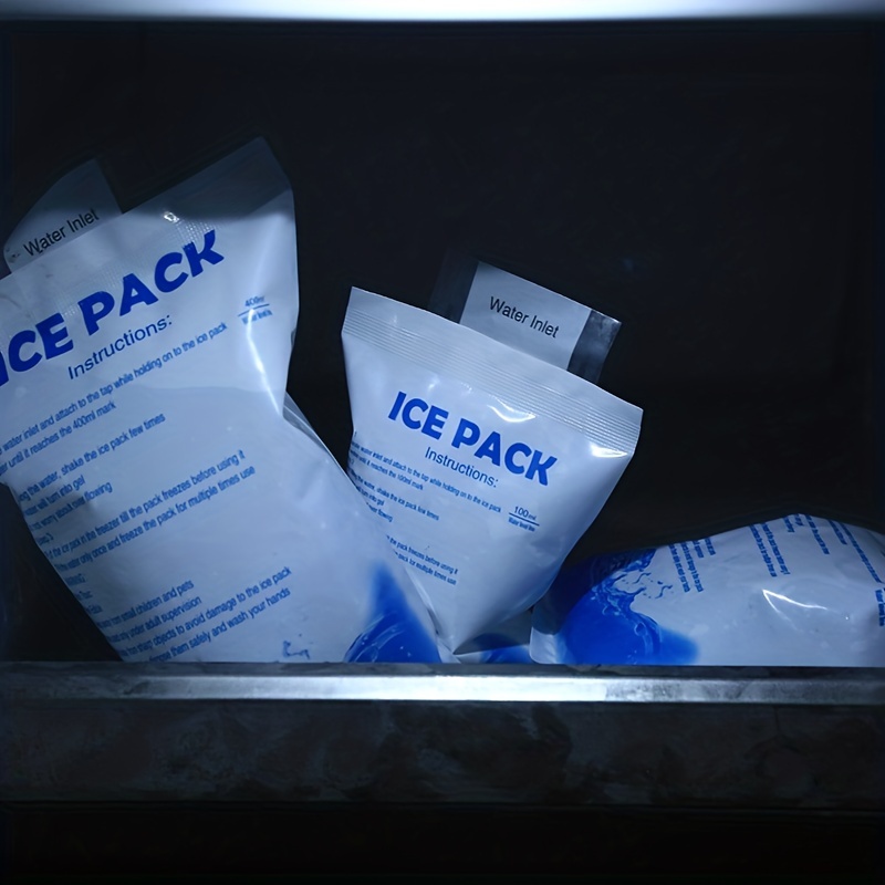 Reusable Ice Pack Cooler Water Injection Food Preservation - Temu