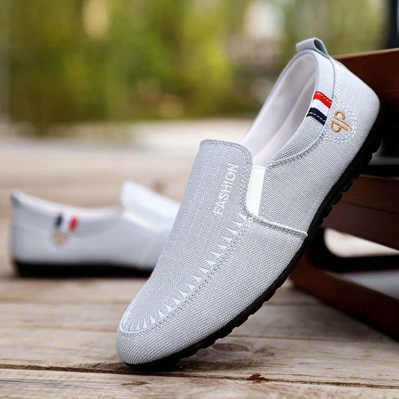 Mens Suede Casual Comfortable Slip On Loafer Shoes Grey | Shop Now For  Limited-time Deals | Temu Canada