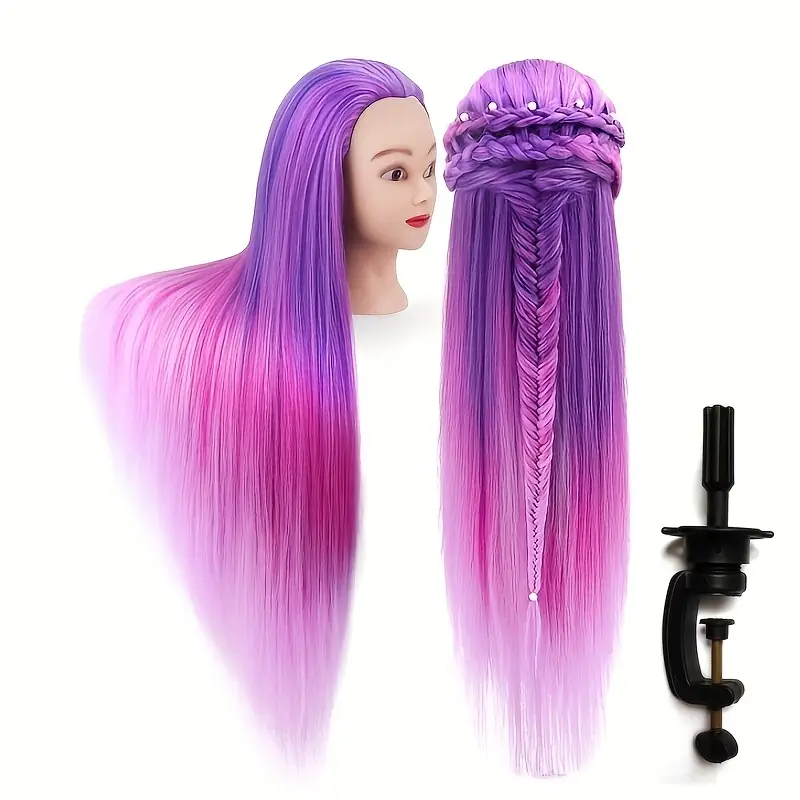 Practice Your Hair Styling Skills With This Head Doll For - Temu