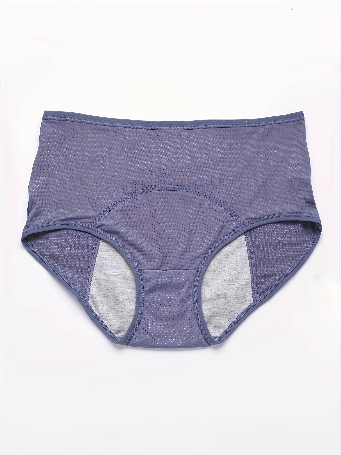 Panties For Womens High Waist Leakproof Plus Size Leak Proof Menstrual  Underwear Women Briefs 3-Pack