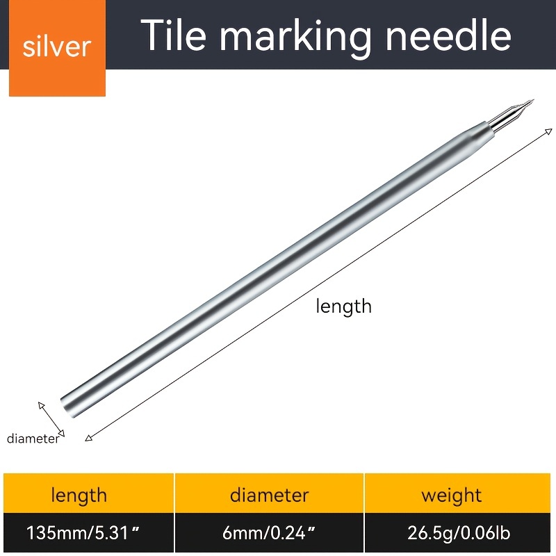 1pc Tungsten Carbide Tip Scriber Etching Engraving Pen Marking