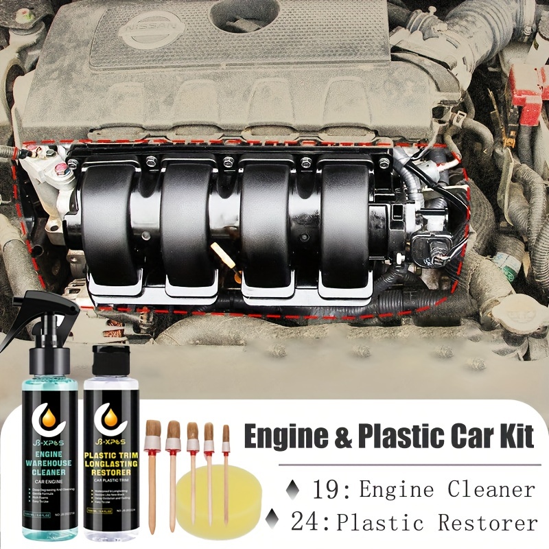 Car Engine Bay Cleaner Cleaning Powerful Decontamination Maintenance  Accessories