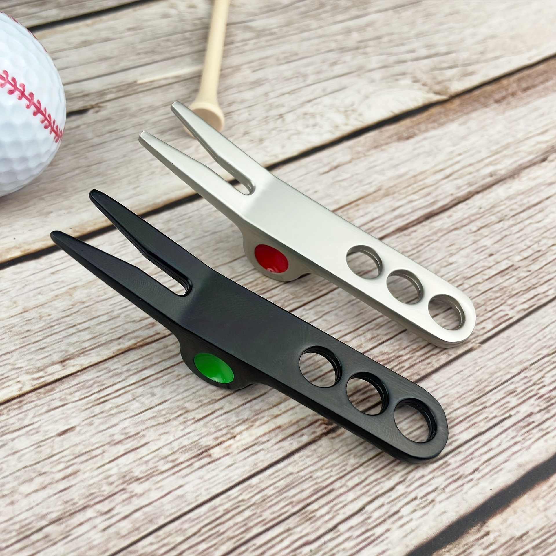 NFL Adult-Unisex Divot Repair Tool with 3 Double-Sided Removable