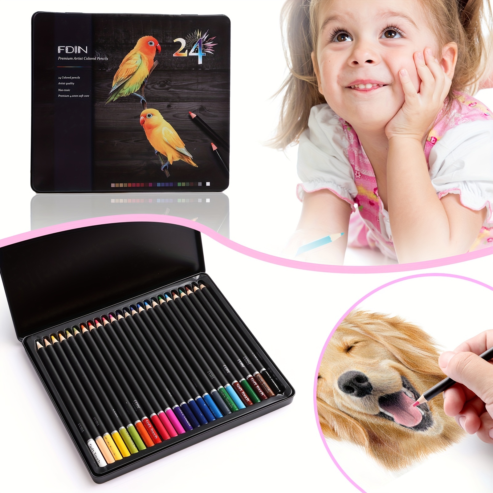 PRISMACOLOR 150 Count Colored Pencils, Art Kit Artist Premier