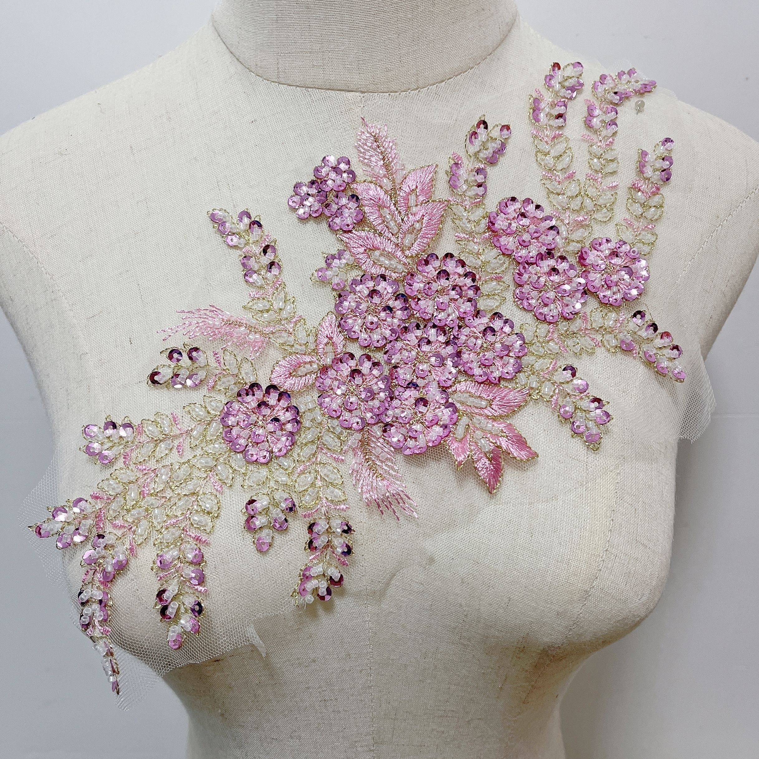 Flower Embroidery Appliques Sew On Patches For Women - Temu