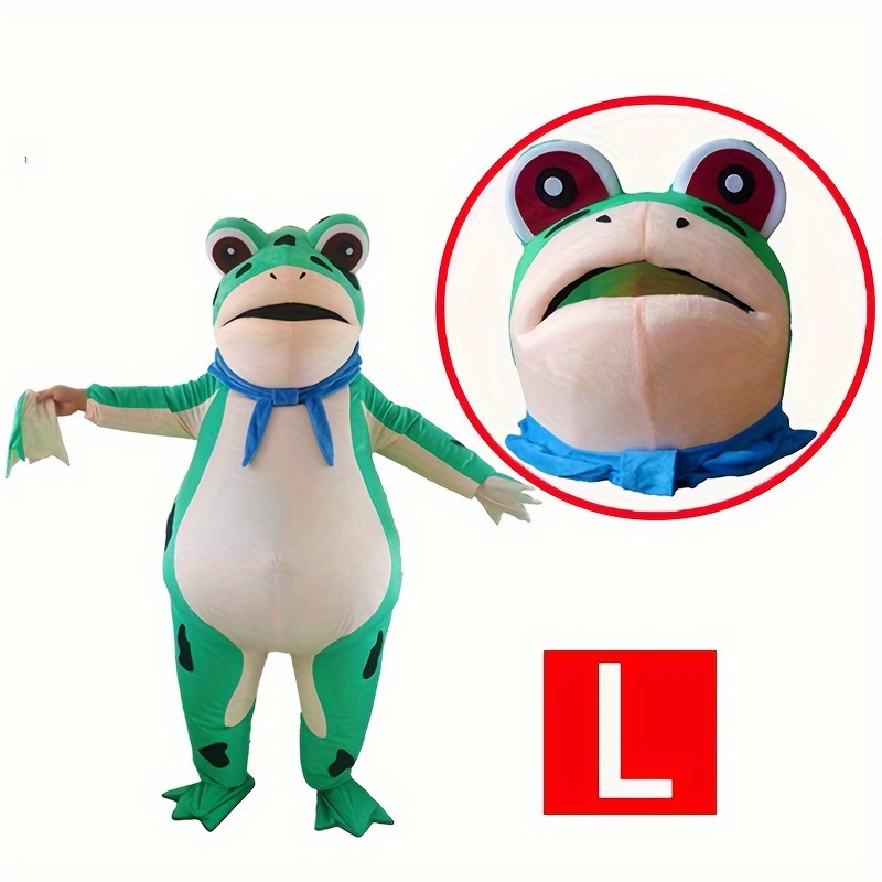 Halloween Carnival Frog Doll Inflatable Clothes Adult - Temu Canada
