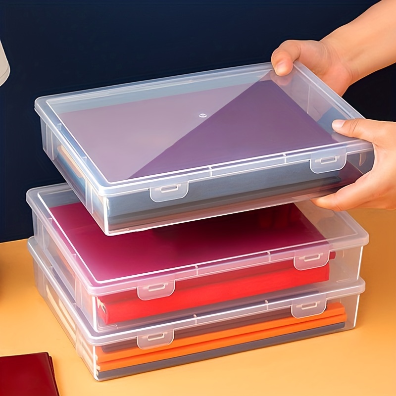 3 pcs set Household Document Storage Box Family Account Book Box