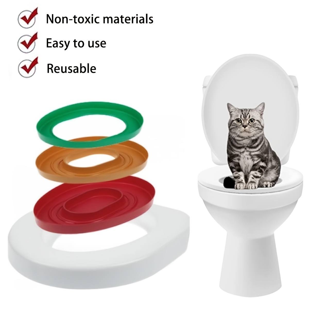 Germany Trainer Katzen Katzen - Trainingssystem Temu Toiletten Toiletten