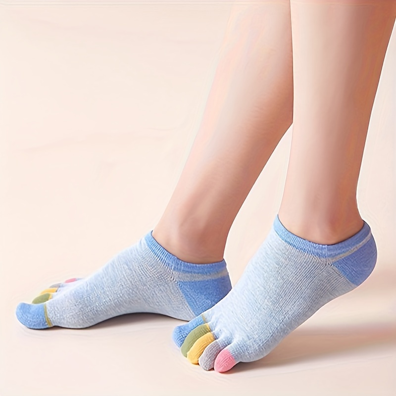 Socks Men's Socks Five-finger Socks Men's Summer Thin Cotton Socks  Deodorant Sweat-absorbent Split-toe Socks Boat Sock 2023