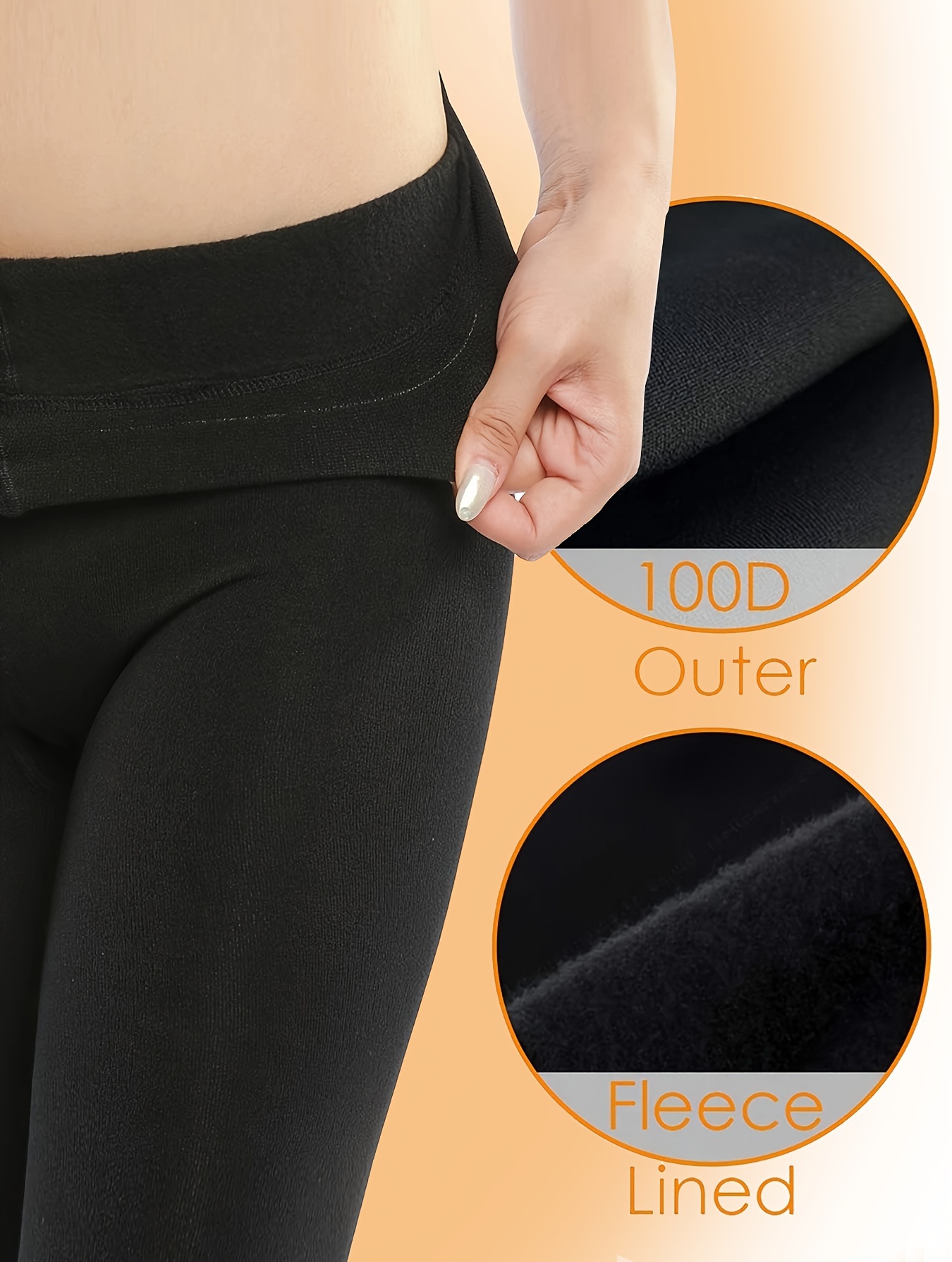 Buy Black Texture Thermal 100D Tights from Next USA