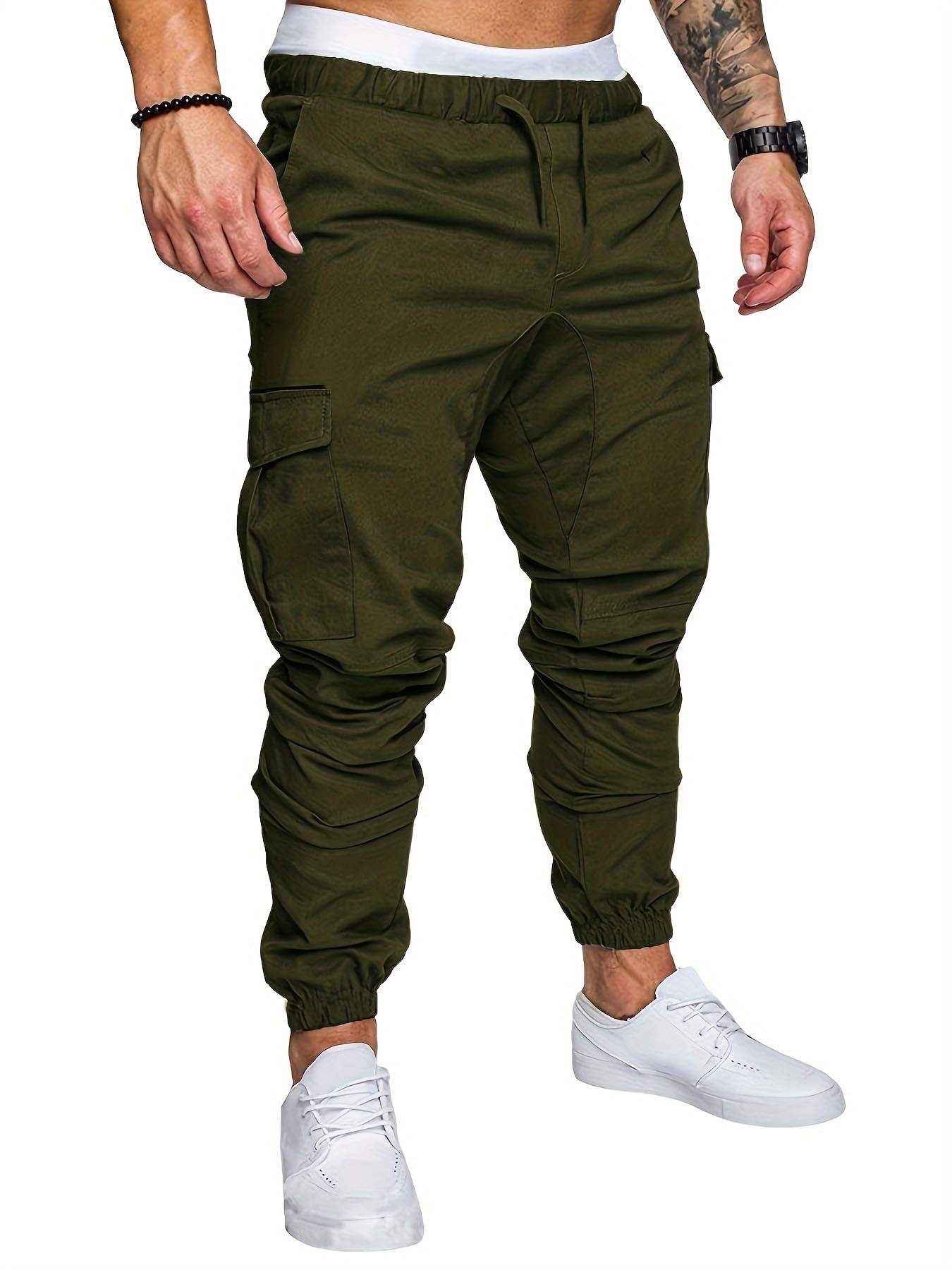 Woven mens online joggers