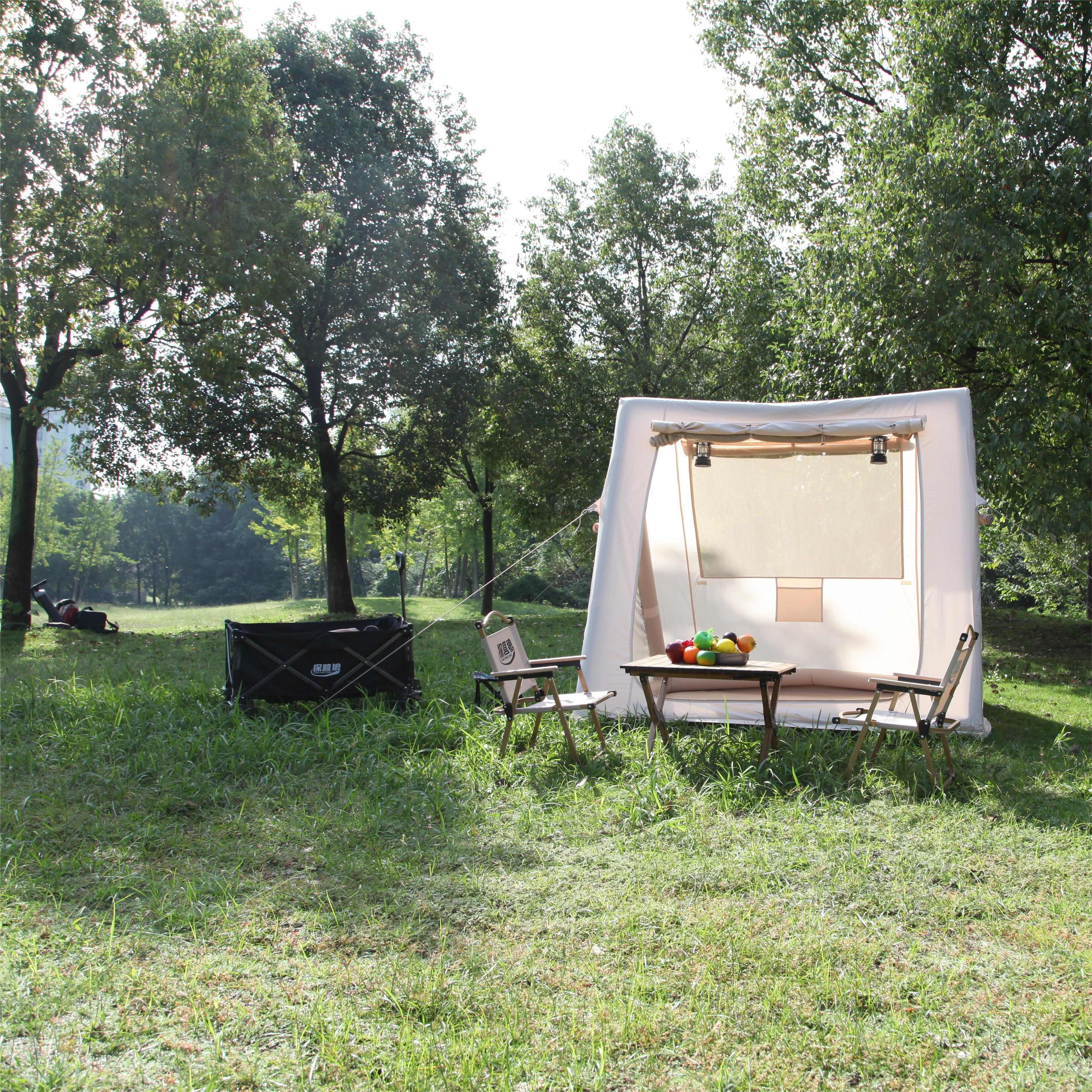 polycotton bell tent The Pro Series Puppenspiel it offers improved airflow Color:Dream Rosa Mokuyary Einziehbare Markise Gestreift