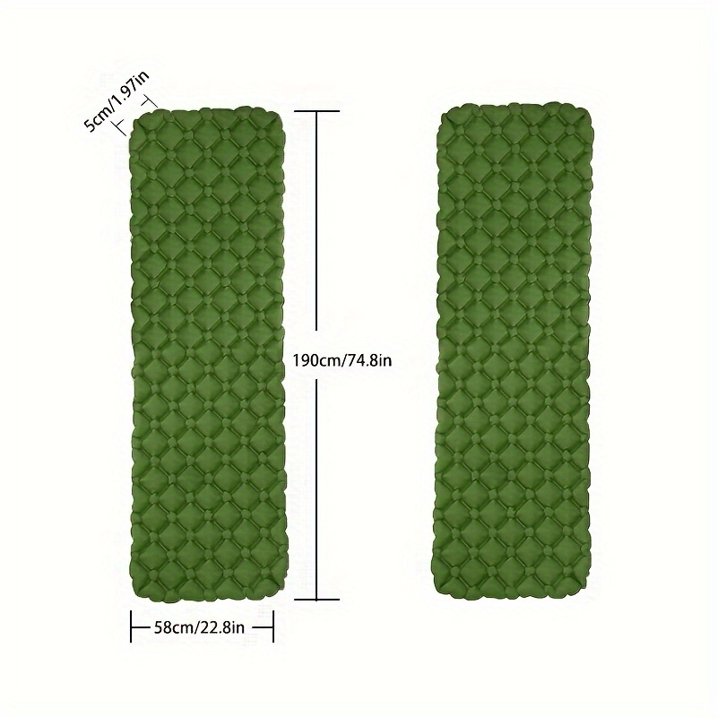 TPU Material Inflatable Sleeping Mat for Outdoor Camping