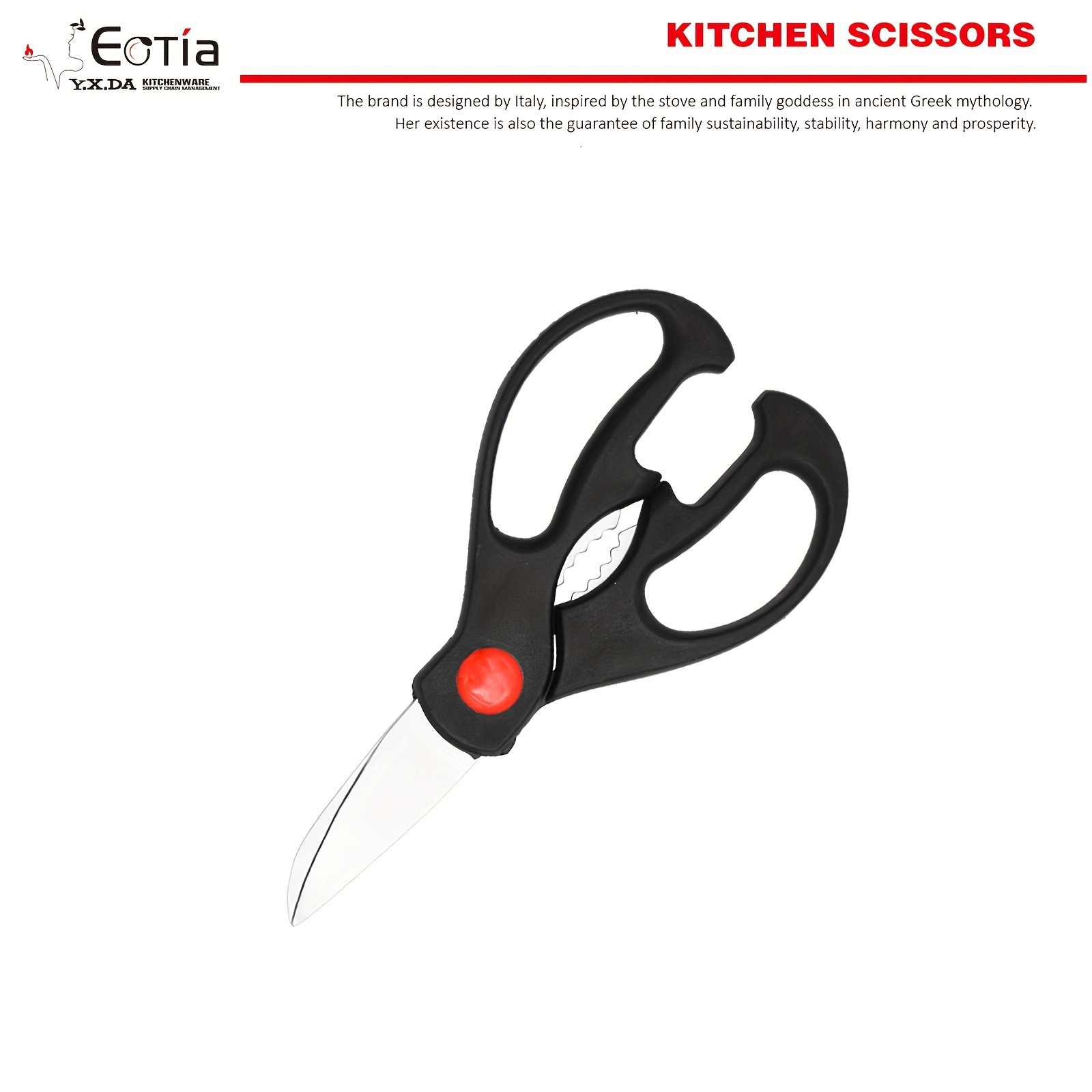 Buy THW Meat Scissors Kitchen Shears for Chicken, Bone, Poultry, Vegetable,  Fish, Herbs, Salad Online at Best Prices in India - JioMart.