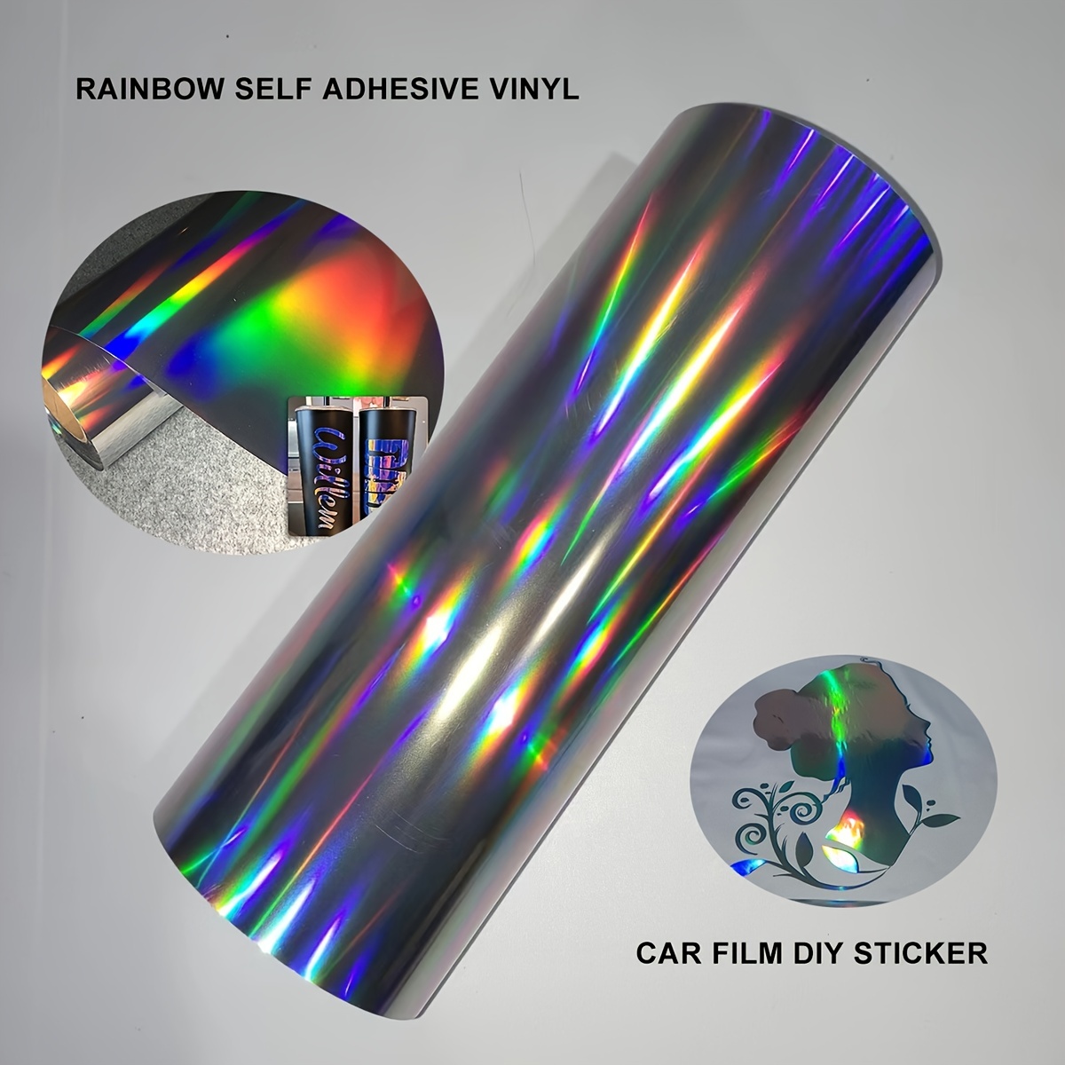 Comprar Rollo de vinilo autoadhesivo Rainbow Craft DIY Diseño de vinilo  adhesivo