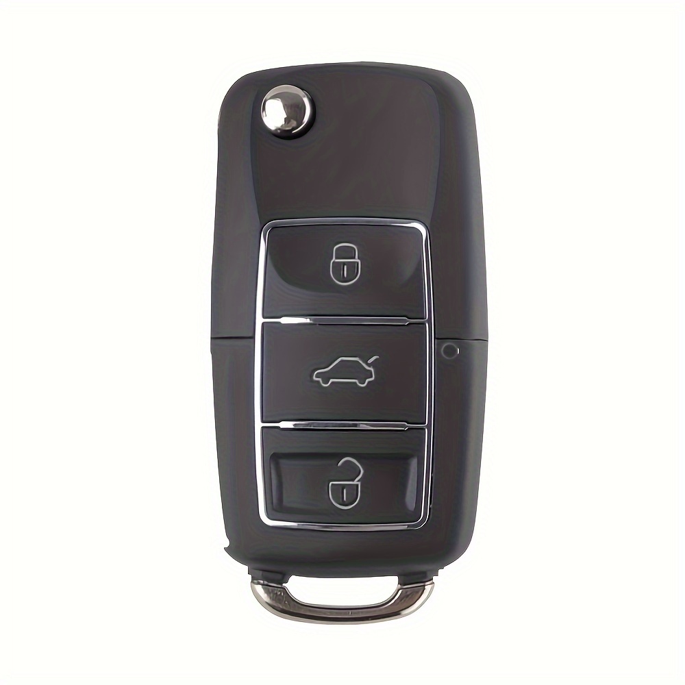 Schwarz Autoschlüssel Hülle Gehäuse Key Cover mit 3 Tasten für