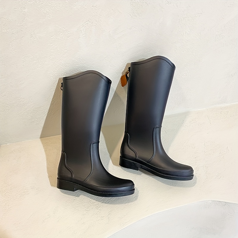 Women's Waterproof High Top Rain Boots Comfortable Non-slip Outdoor Boots